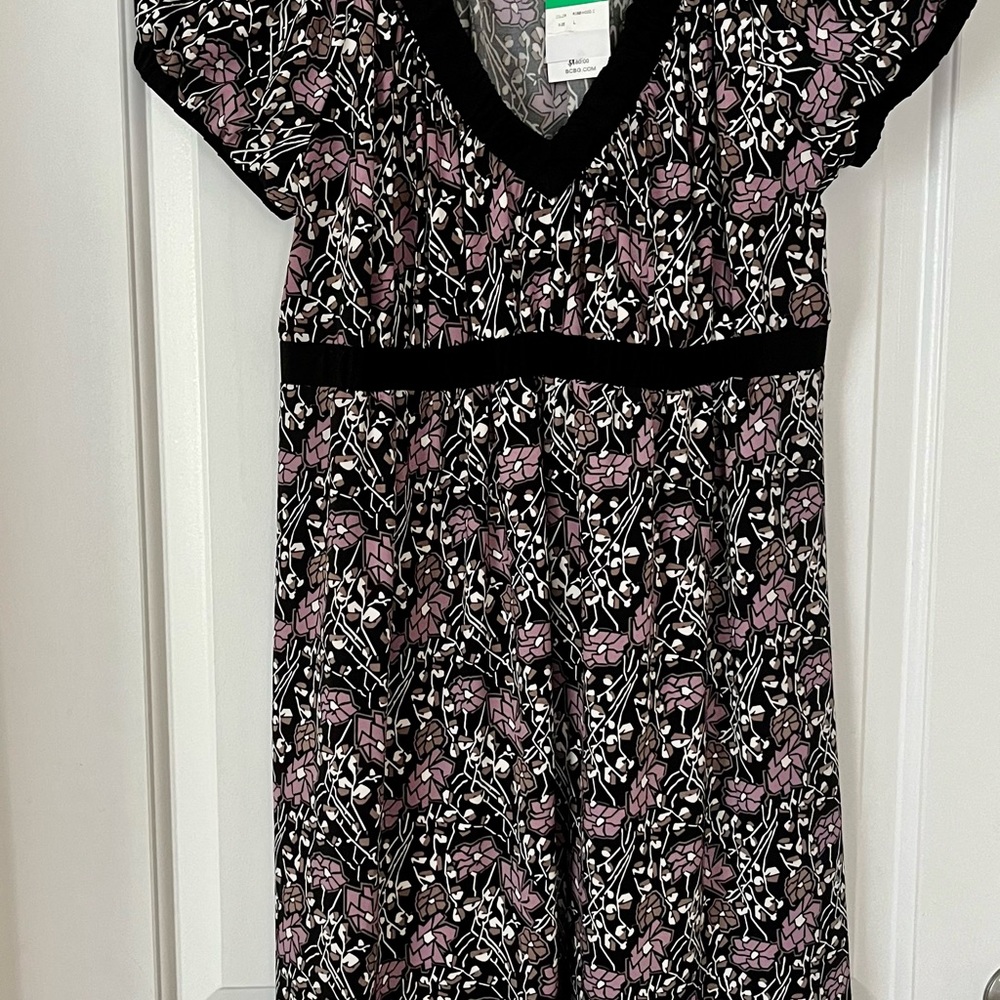 NEW with Tags BCBG All Season Short Sleeve Dress, Size Large